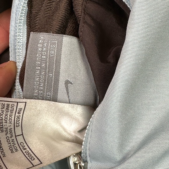 Y2K Nike Big Swoosh reversible windbreaker zip up sweater - Picture 6 of 7